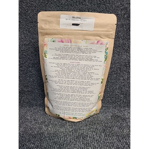 NEW Sweet Pickins Milk Paint 12Oz ( Makes 1 Quart) Plumberry purple - Picture 3 of 3